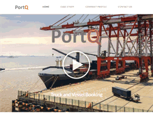 Tablet Screenshot of portq.com